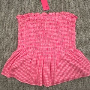 NWT Lilly Pulitzer Jadis top pink isle woman size small